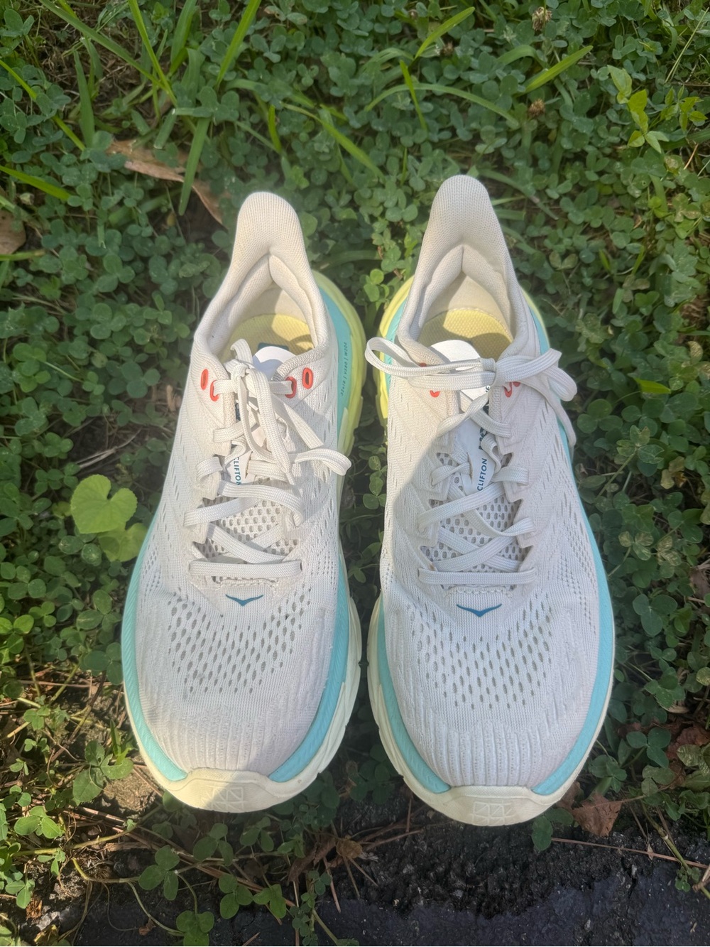 HOKA ONE ONE® Clifton Edge Women’s Sneaker In Ivory Size 8.5
